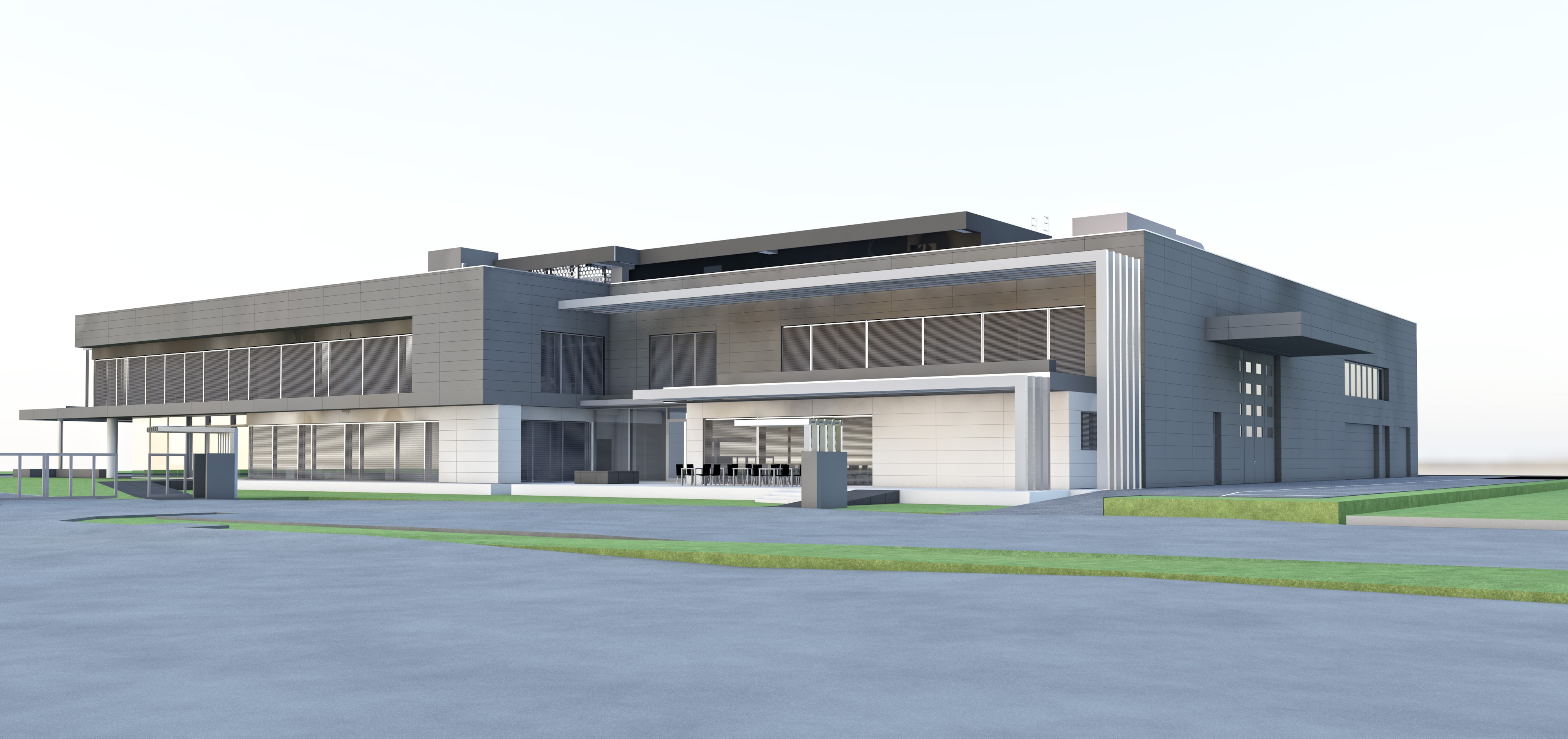 Edificio produttivo in BIM industry 4.0